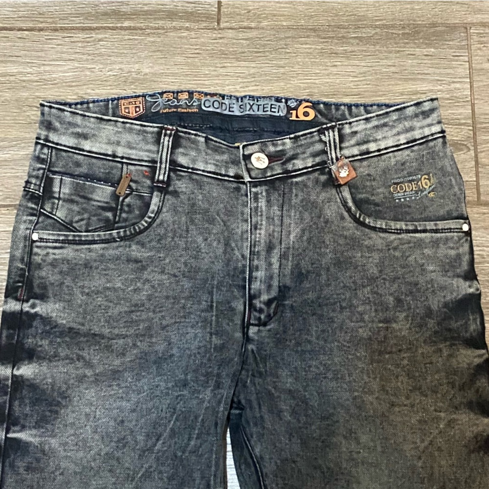 Code 16 Jeans 34 Faded Black - Picture 3 of 12